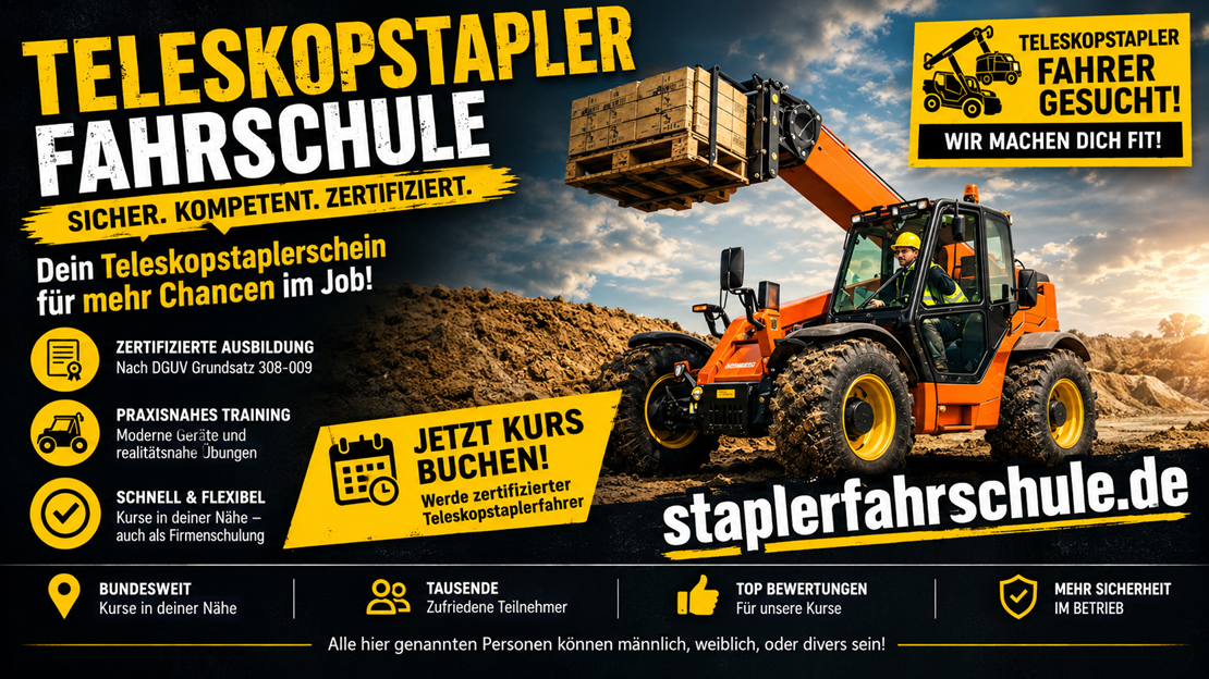 Teleskopstaplerschein